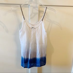 Patrons of Peace Blue Ombré Tank Top XSmall, XS